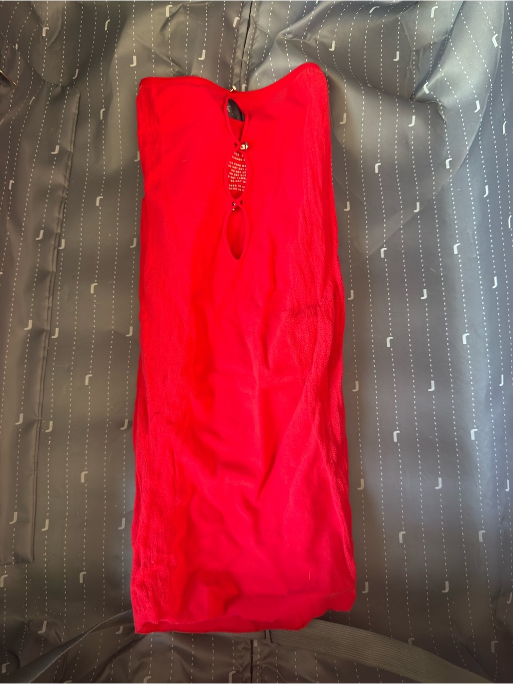 White Fox Boutique Seamless Red Mini Dress